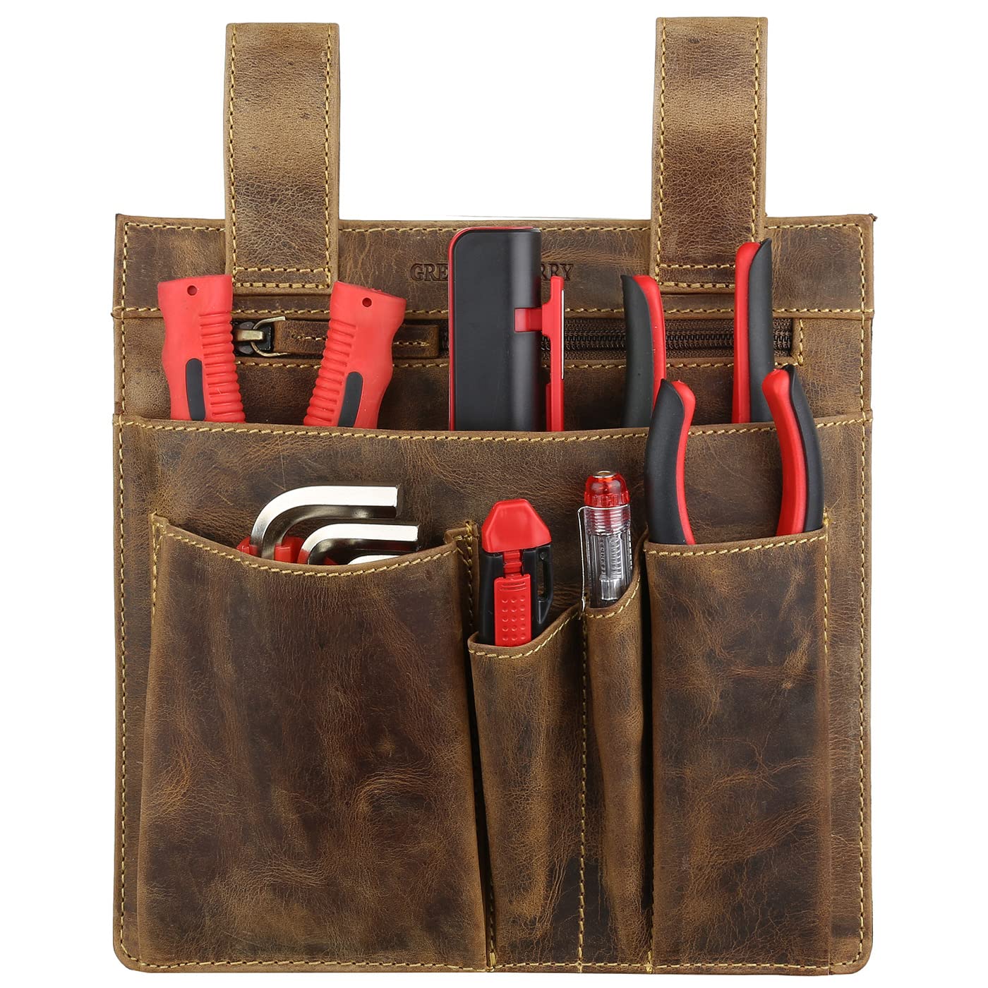 Greenburry Vintage Werkzeugtasche Leder