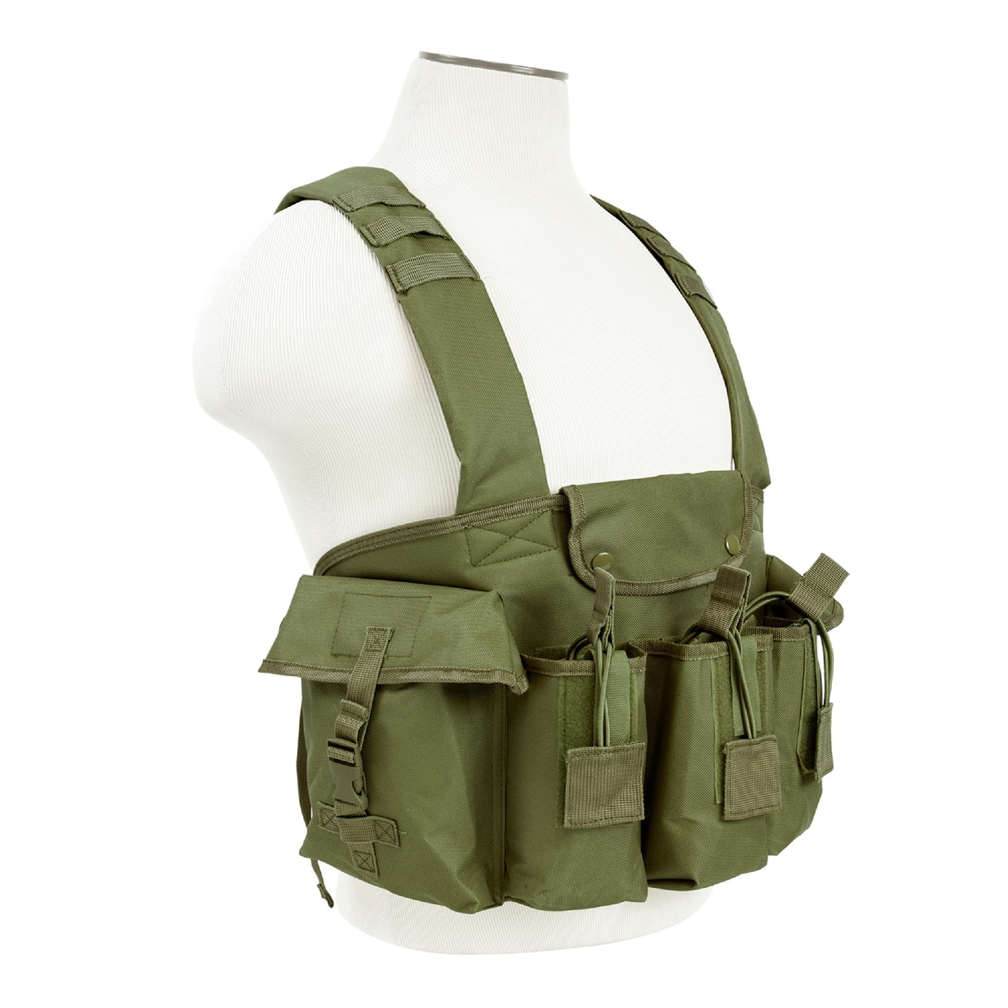 Vism by Ncstar AK Chest Rig - Green - CVAKCR2921G