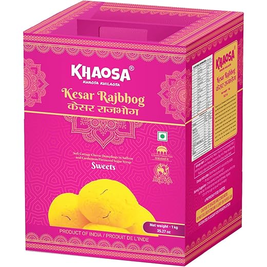 Khaosa Kesar Rajbhog - Gourmet Delight 1Kg