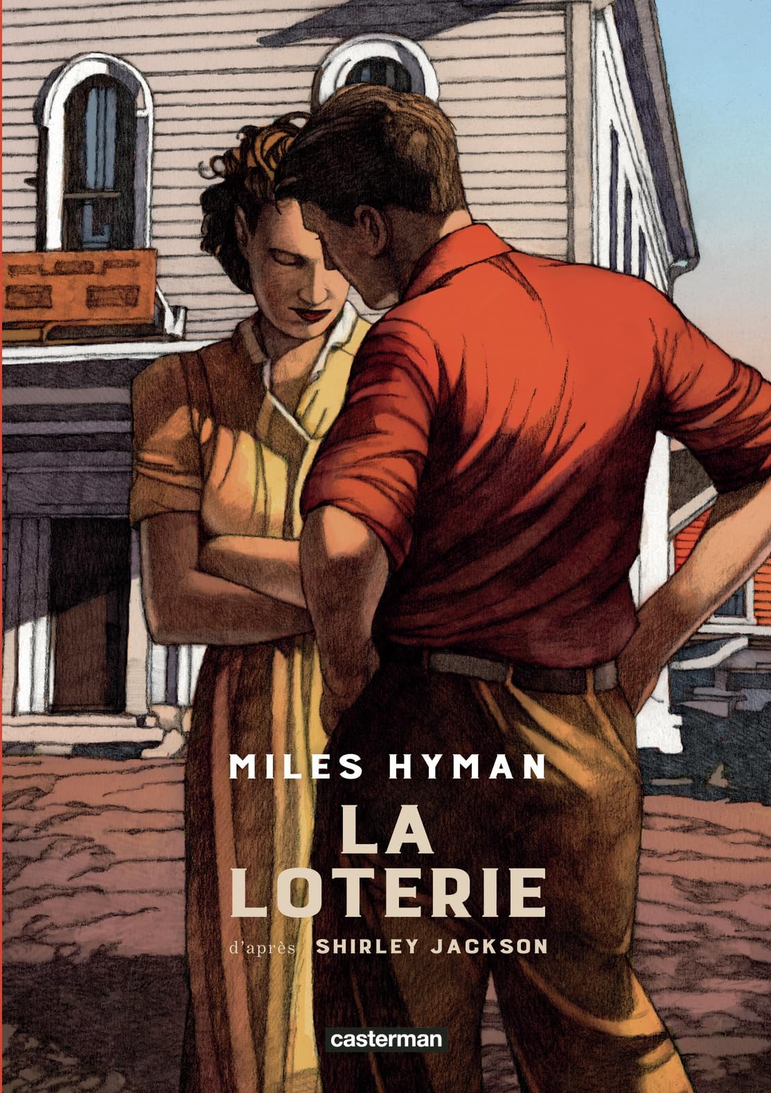 La Loterie Nouvelle édition - Miles Hyman - Casterman - cartonné - Bande dessinée