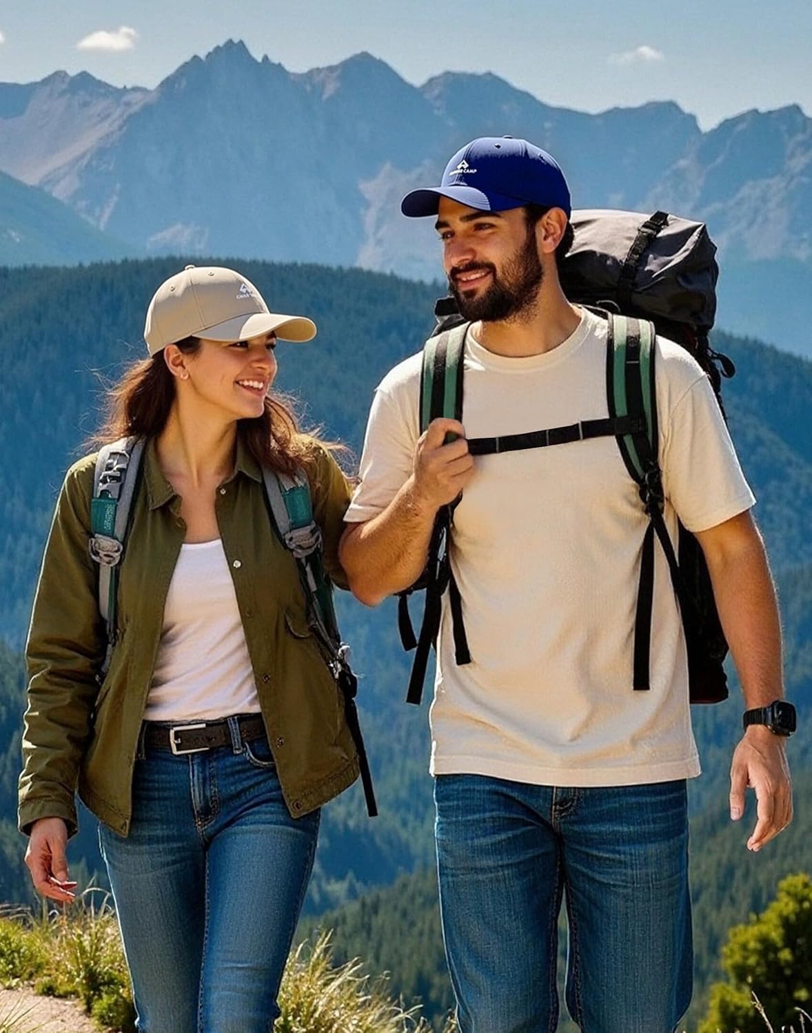 Pioneer Camp Unisex Baseball Cap for Men Women Golf Hats Classic Adjustable Low Profile Cotton Dad Hat Polo Trucker - Image 6