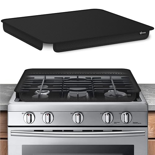 FLASLD Soft Gas Stove Burner Cover Fabric Mat