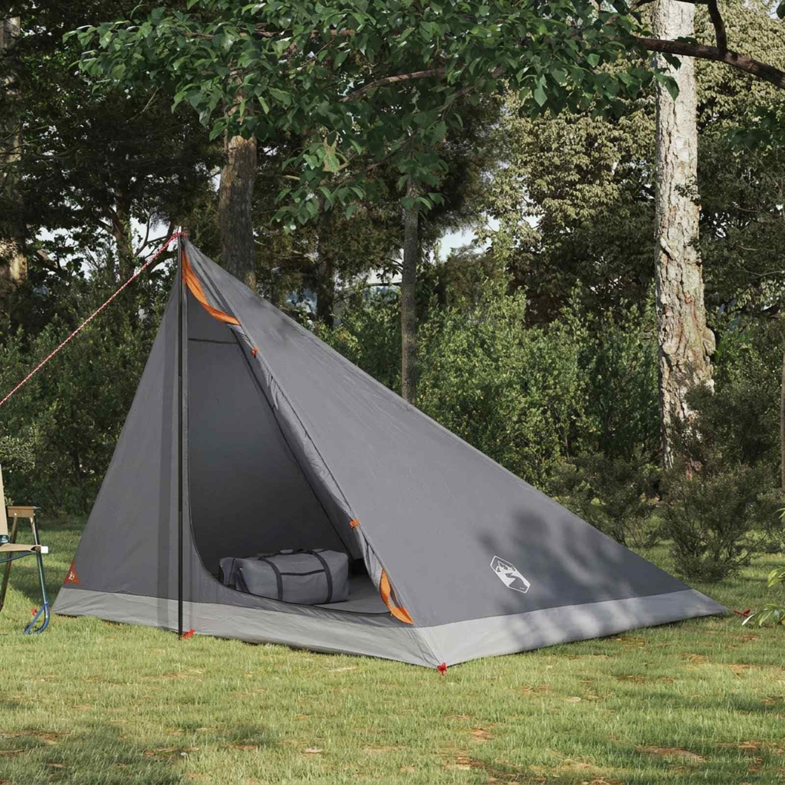Namiot outdoorowy dla 4 osób niebieski