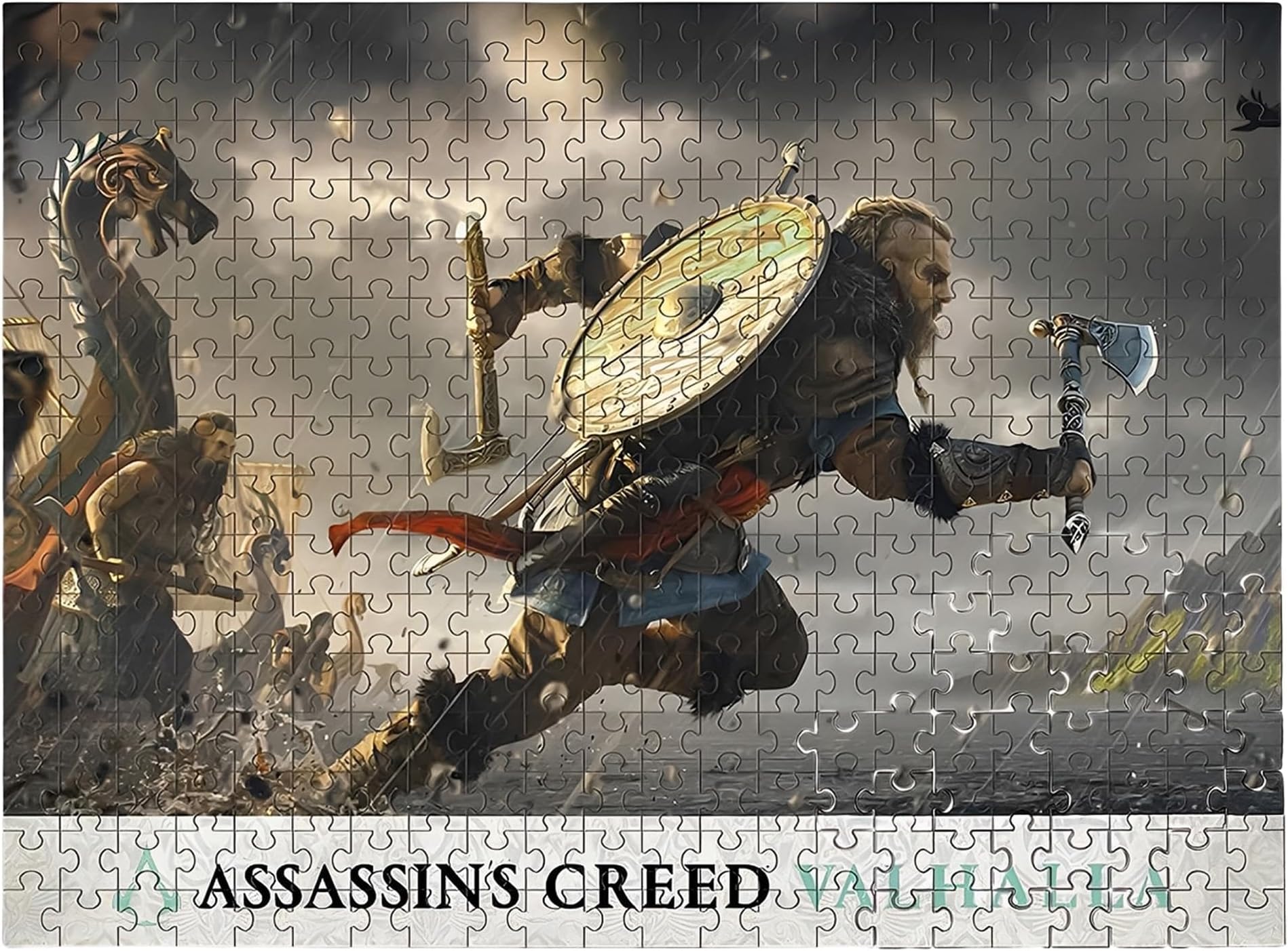 Dark Horse Deluxe Assassin's Creed Valhalla: Fortress Assault Puzzle, 1000