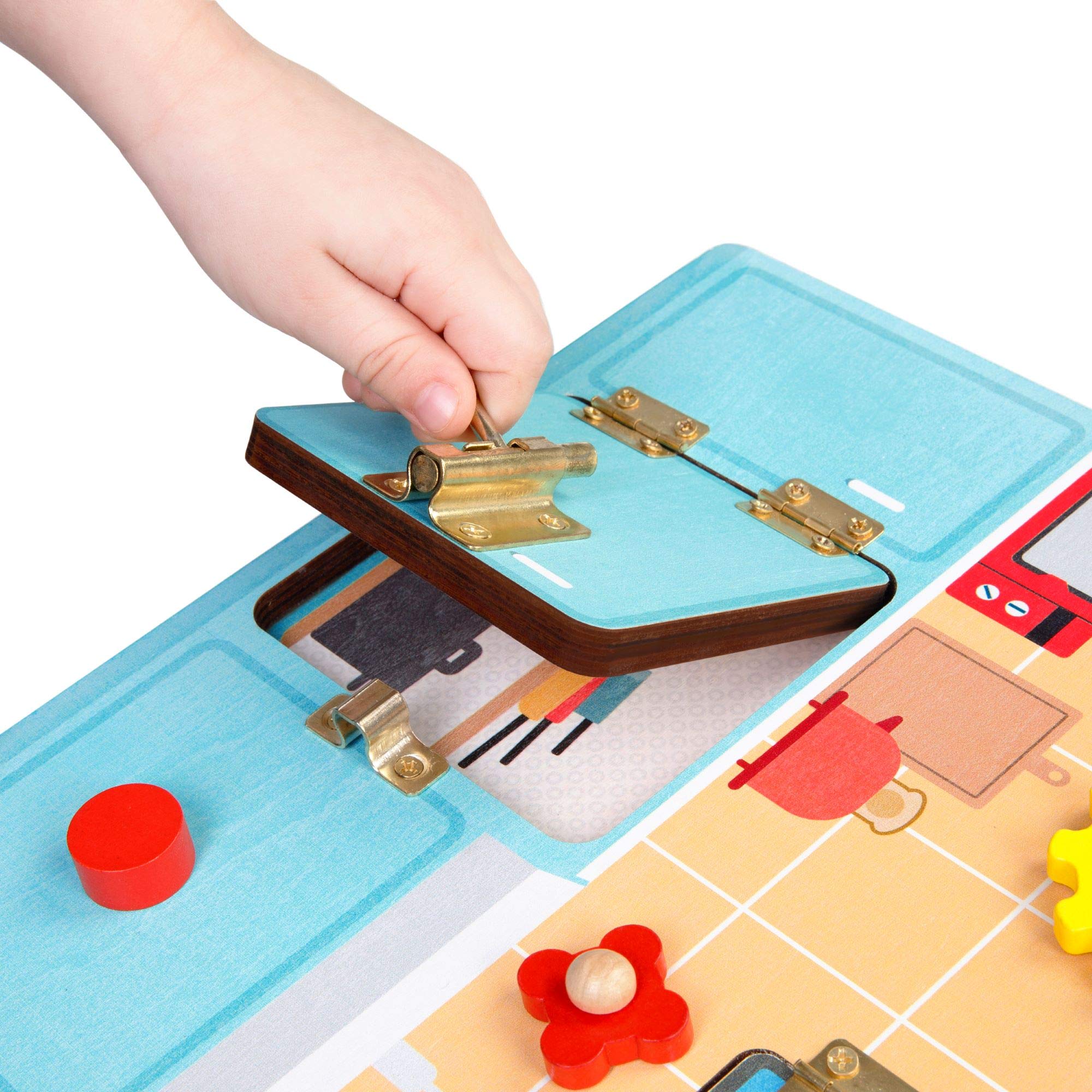 Buy Toddler Busy Board Montessori Busy Boards for Toddlers with