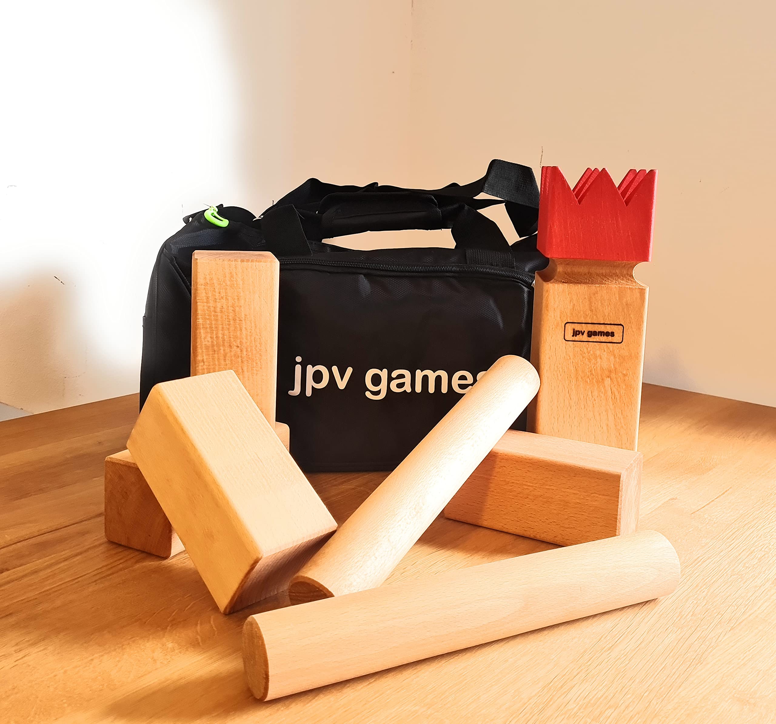 Kubb Set Buche WM-Größe XXL