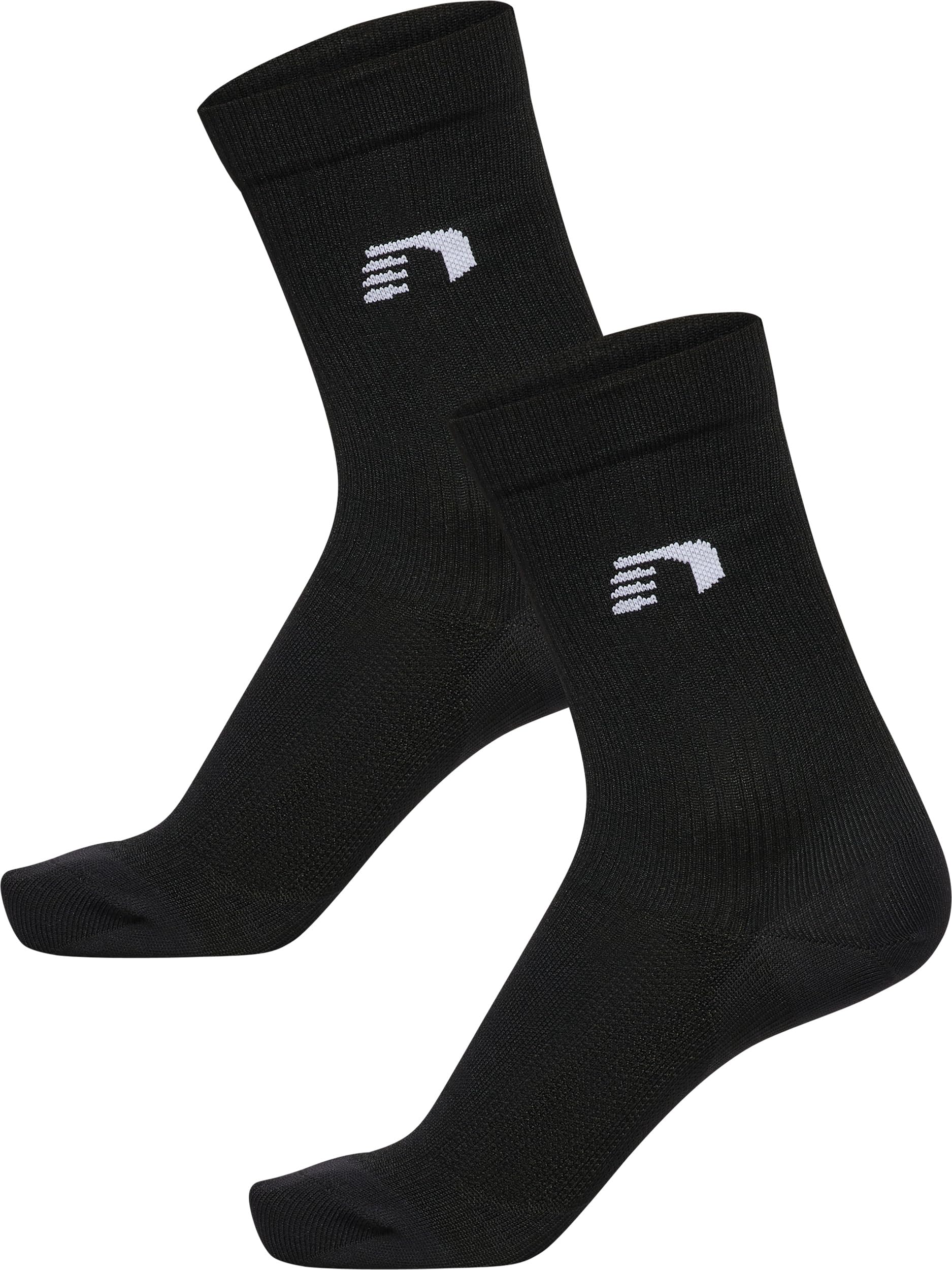 Newline, nwllogo functional socks, pack of 2, black, 46/48
