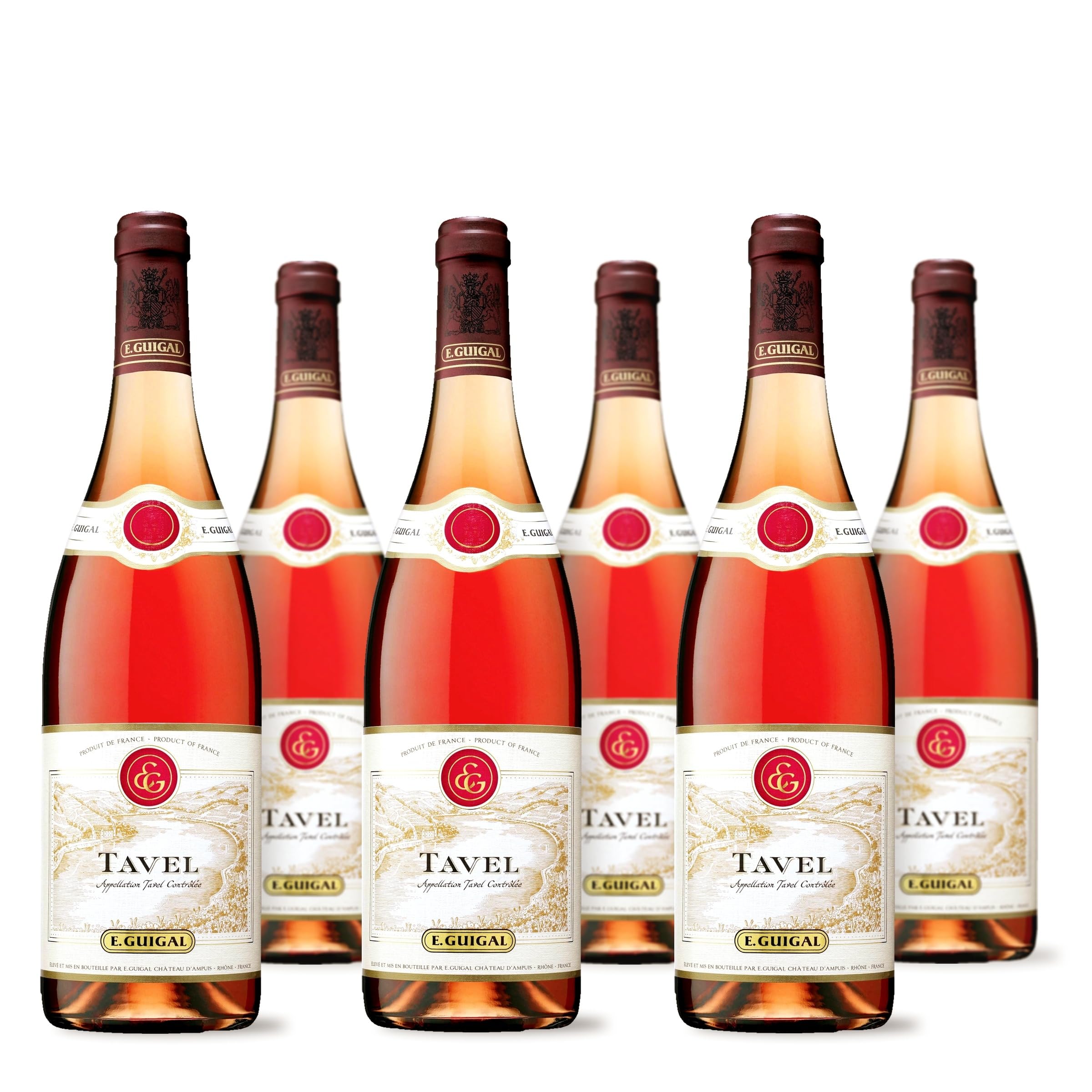 E. Guigal 2024 Tavel Rosé (6 x 0,75 l) inkl. weine.de-DropStop
