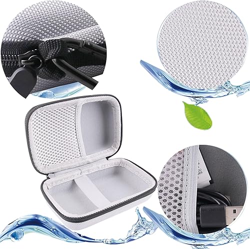 Miniatura 3 de WERJIA Estuche rígido de viaje EVA para cámara digital Ricoh GR IIIGR IIGR (gris)