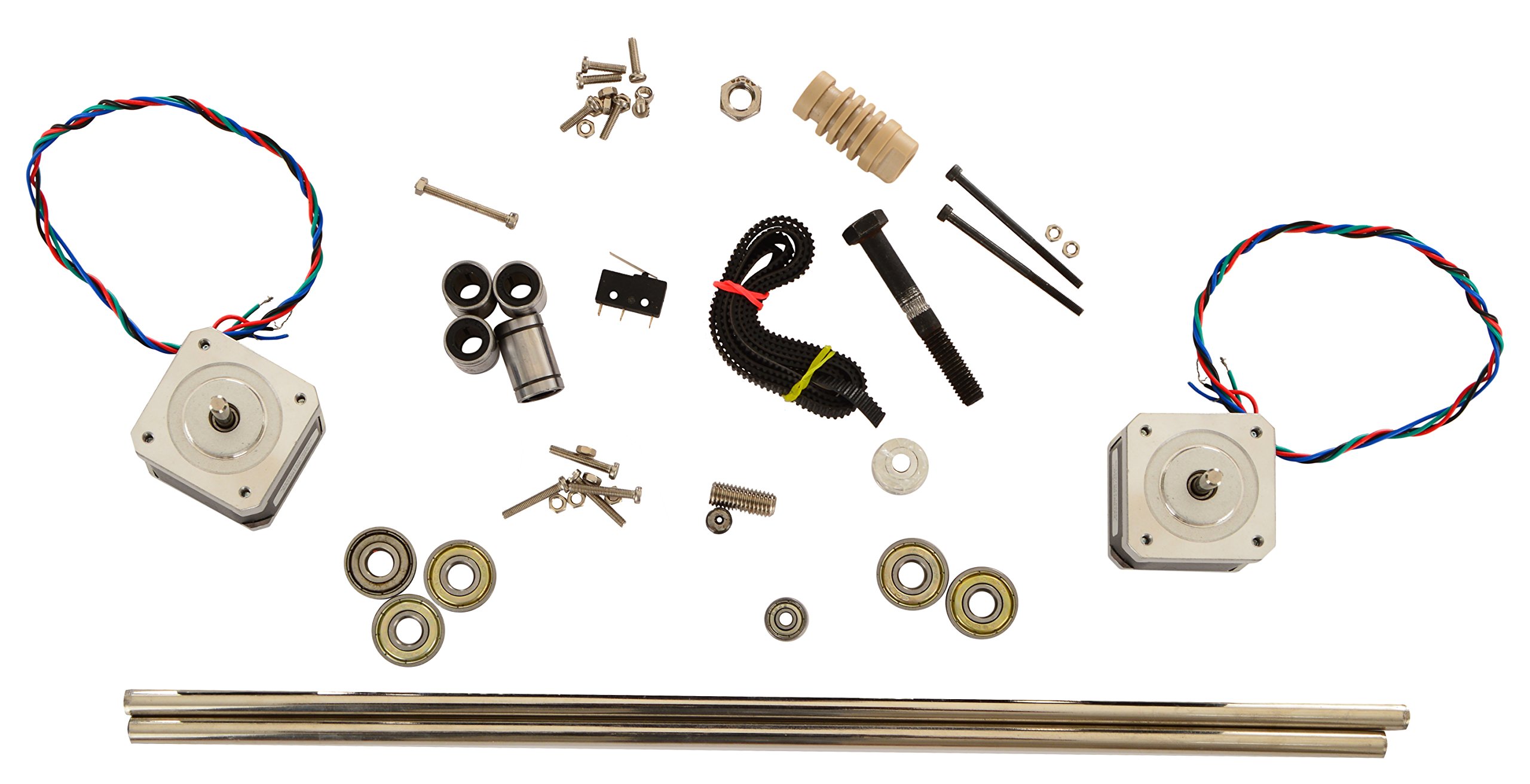 ETF Reprap Prusa i3 Rework Full Fasteners Rods and Bearings and Screw Nuts  Kit Set for 3D Printer XYZ Axises : Amazon.in: Industrial & Scientific