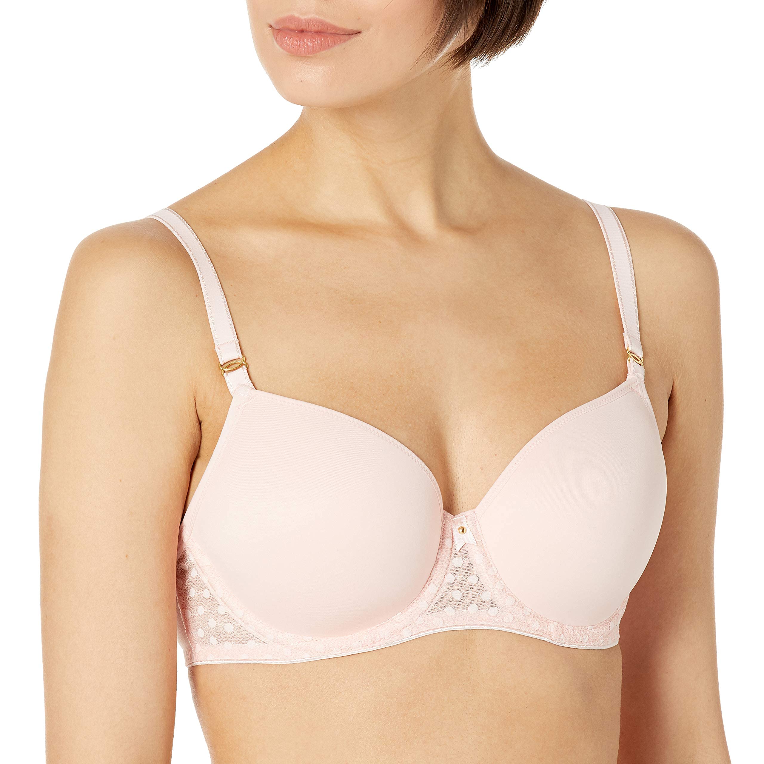 Freya Women's Starlight Underwire Molded T-Shirt Bra, Opaque, Rosewater, 36F