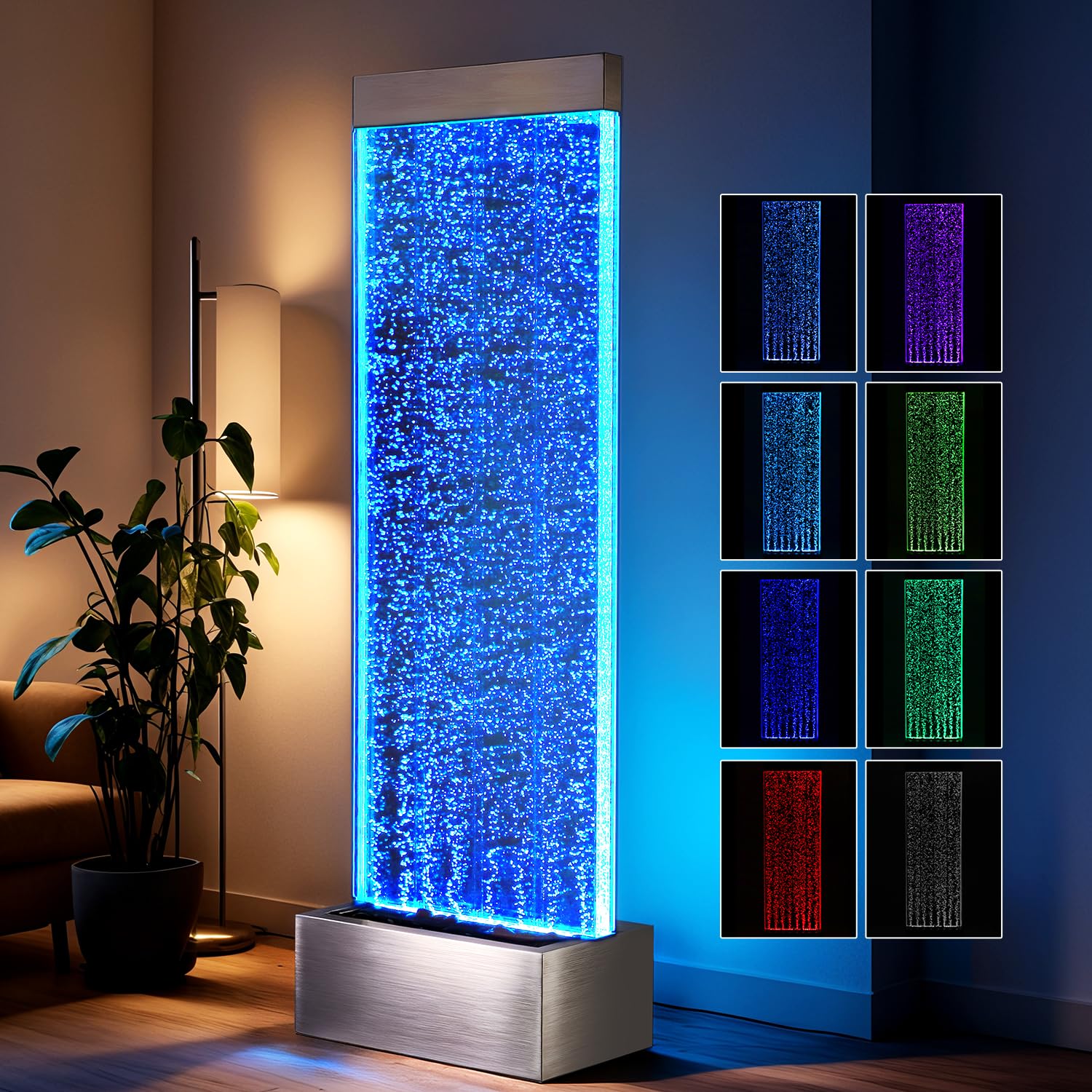 Jocoevol Bubble Wall Waterfall Fountain - indoor fountains and accessories | Mubboo