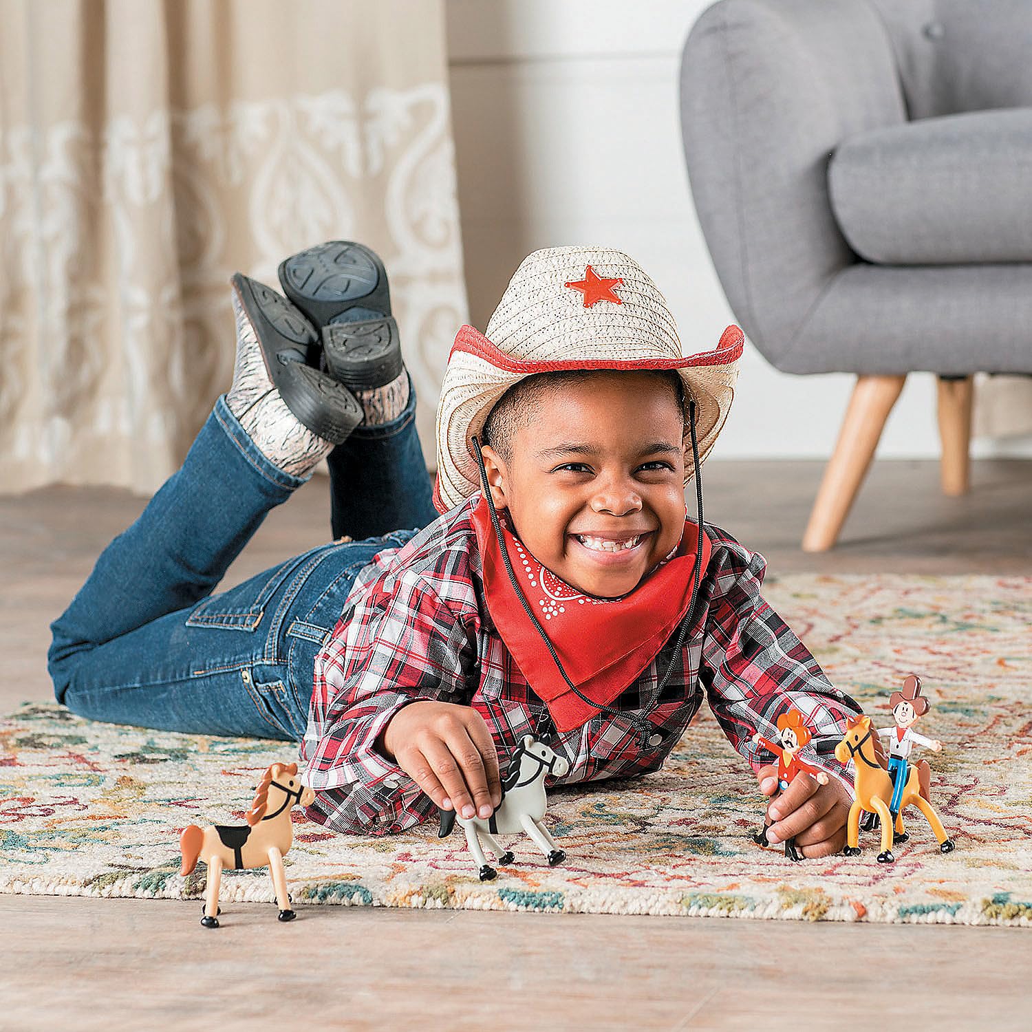 Amazon.com: Fun Express Cowboy Bendable Toys Bulk Set of 24