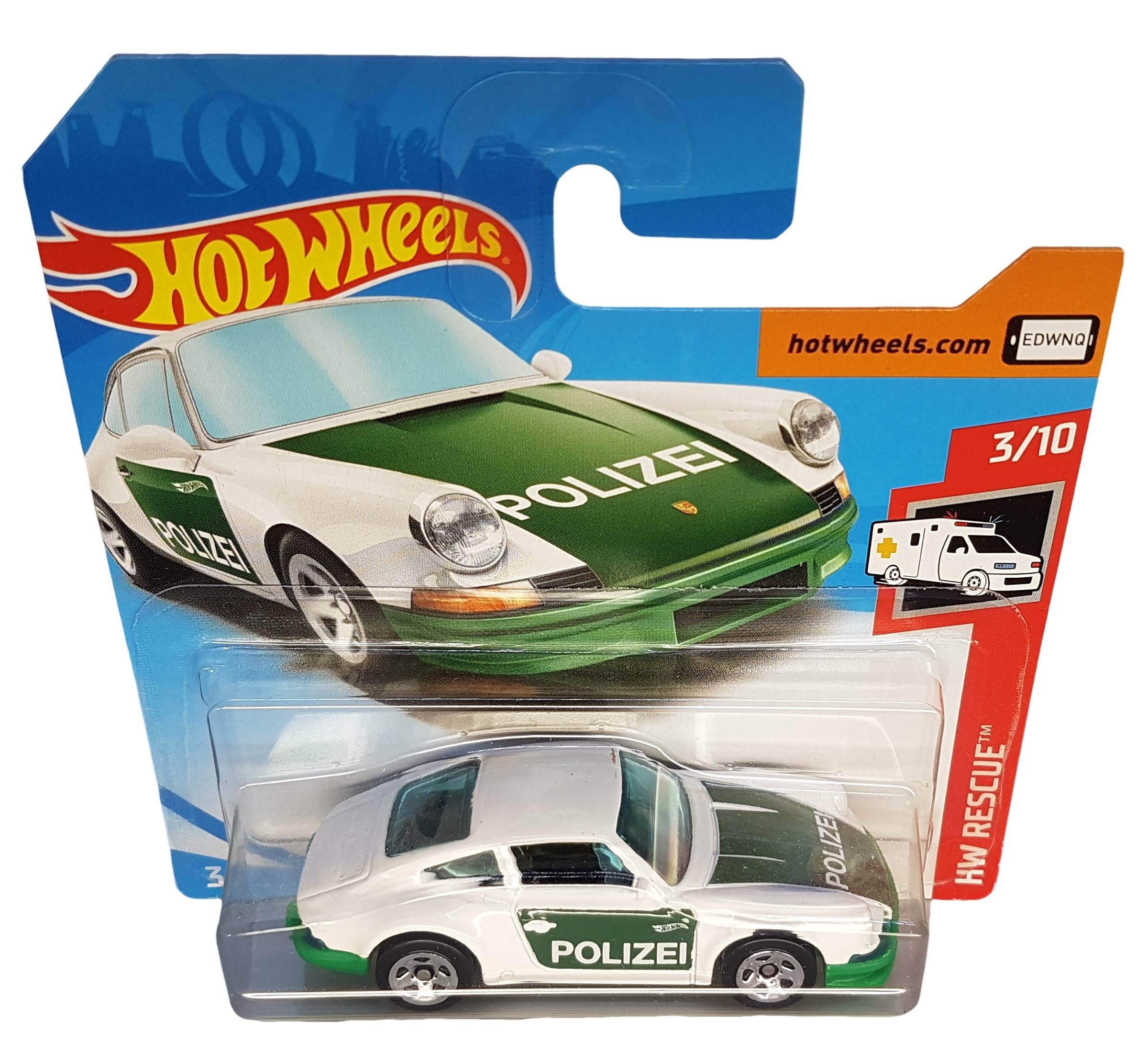 Hot Wheels - ´71 Porsche 911 - HW Rescue 3/10 - FYC80 - Short Card