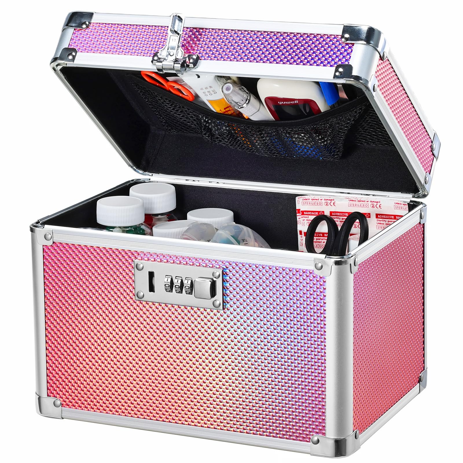 Amazon.com: Adazzo Medicine Lock Box with 3-Digit Combination Lock
