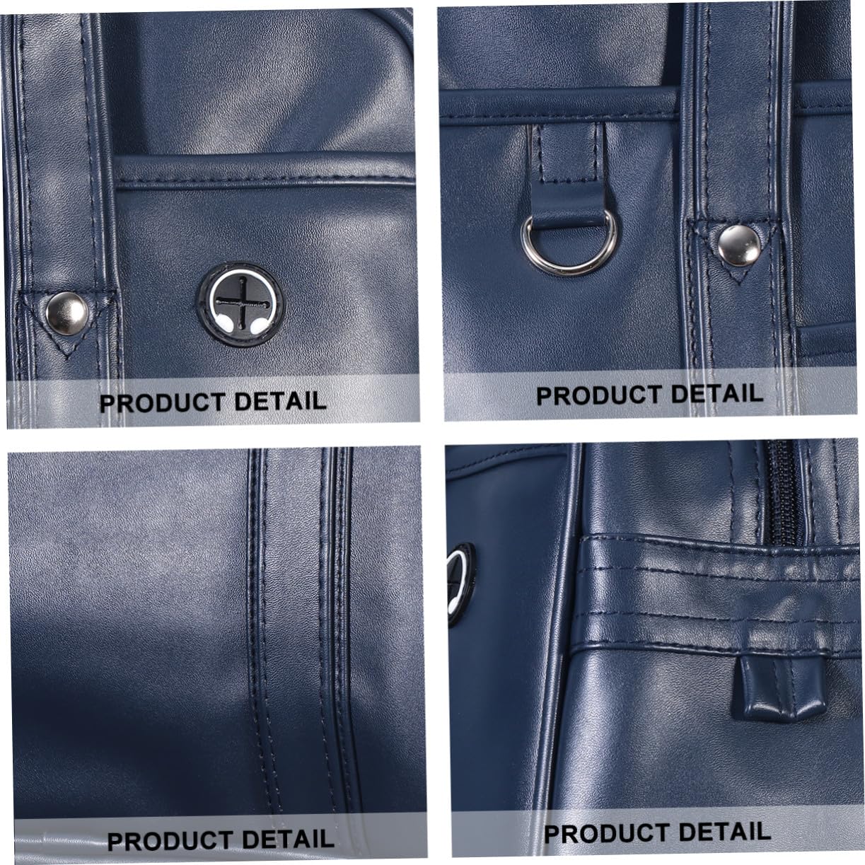 Borsa Tracolla per Laptop e Scuola Borsa Spalla Leggera e Capiente per Ufficio e Studenti Design Blu Scuro