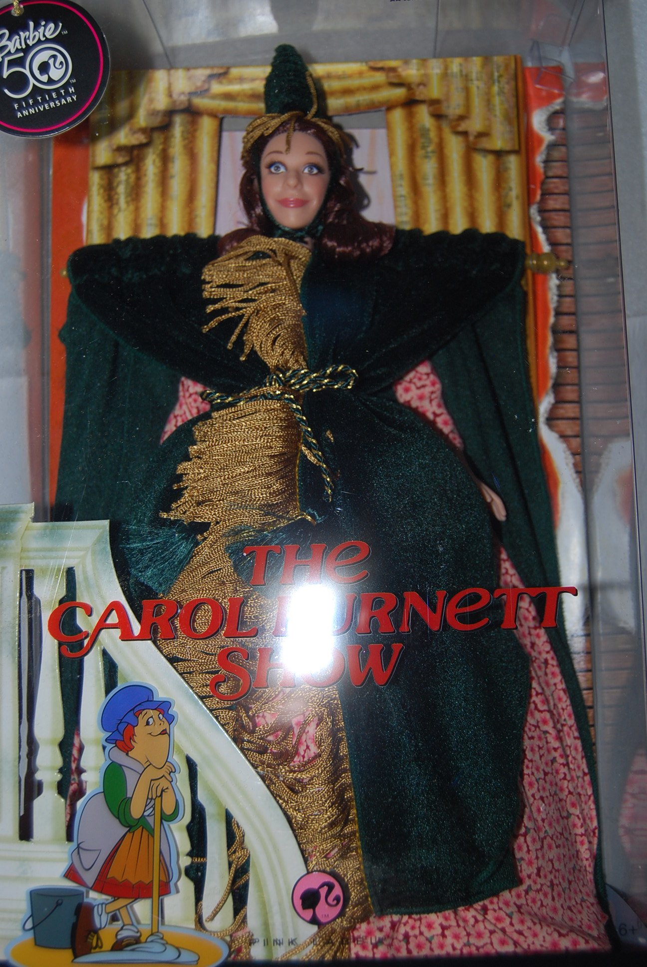 Amazon.com: The Carol Burnett Show Went with the Wind! Barbie Doll : Toys &  Games
