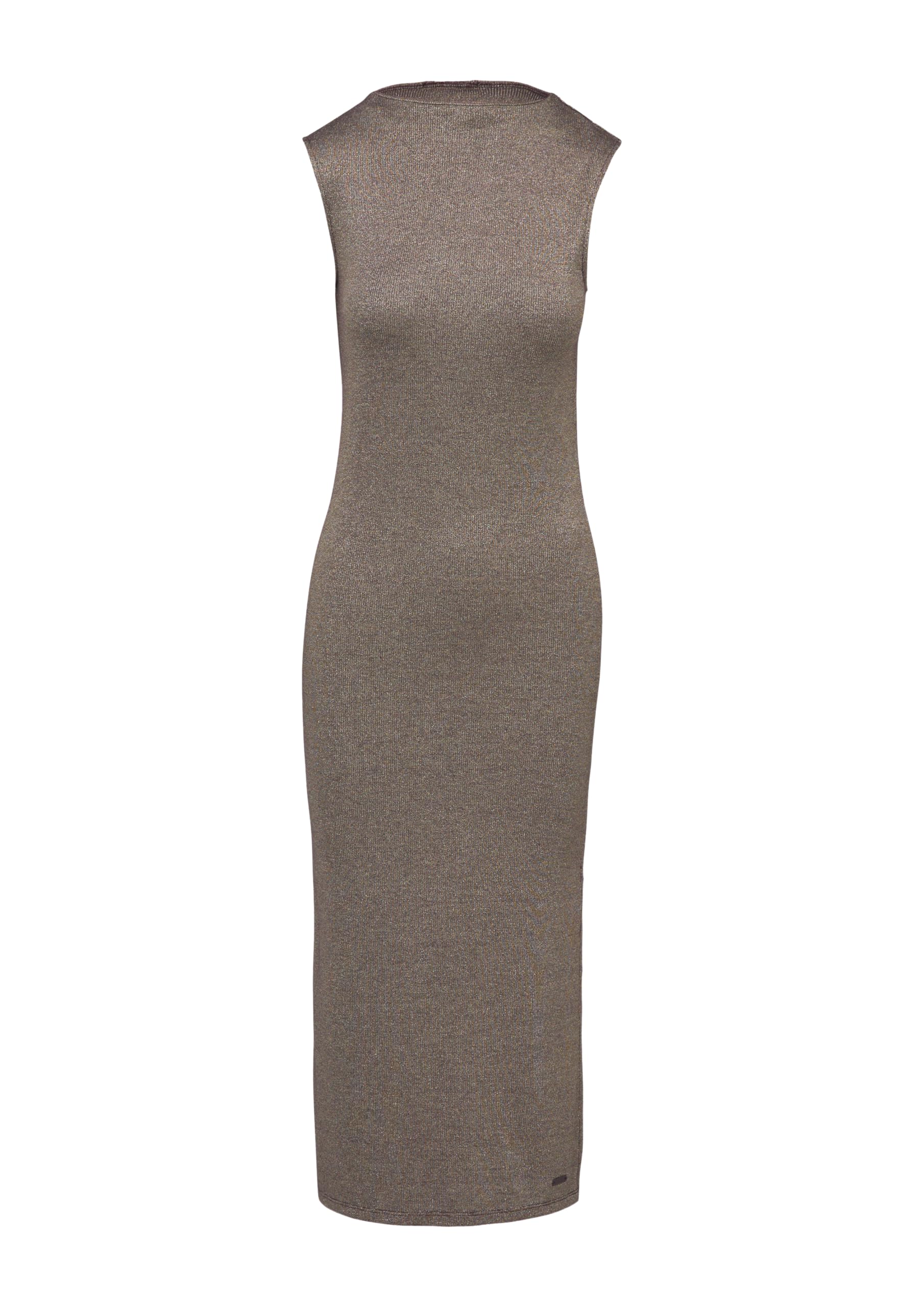 QS Damen Maxi Kleid mit Glitzereffekt