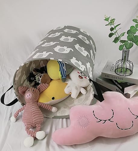 Miniatura 3 de Cesta grande para almacenaje impermeable, cesta organizadora ligera para usar como cesto de la ropa, cubos para juguetes, cestas de regalo, para la