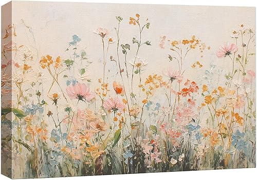 Miniatura 48 de WTD - Lienzo decorativo para pared, diseño de Giclee Flores de amapola