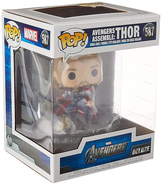 Foto 3 de 8 de Funko Pop! Deluxe: Marvel Avengers - Thor - (Assemble) - Figura de Vinilo Coleccionable - Movies Fans