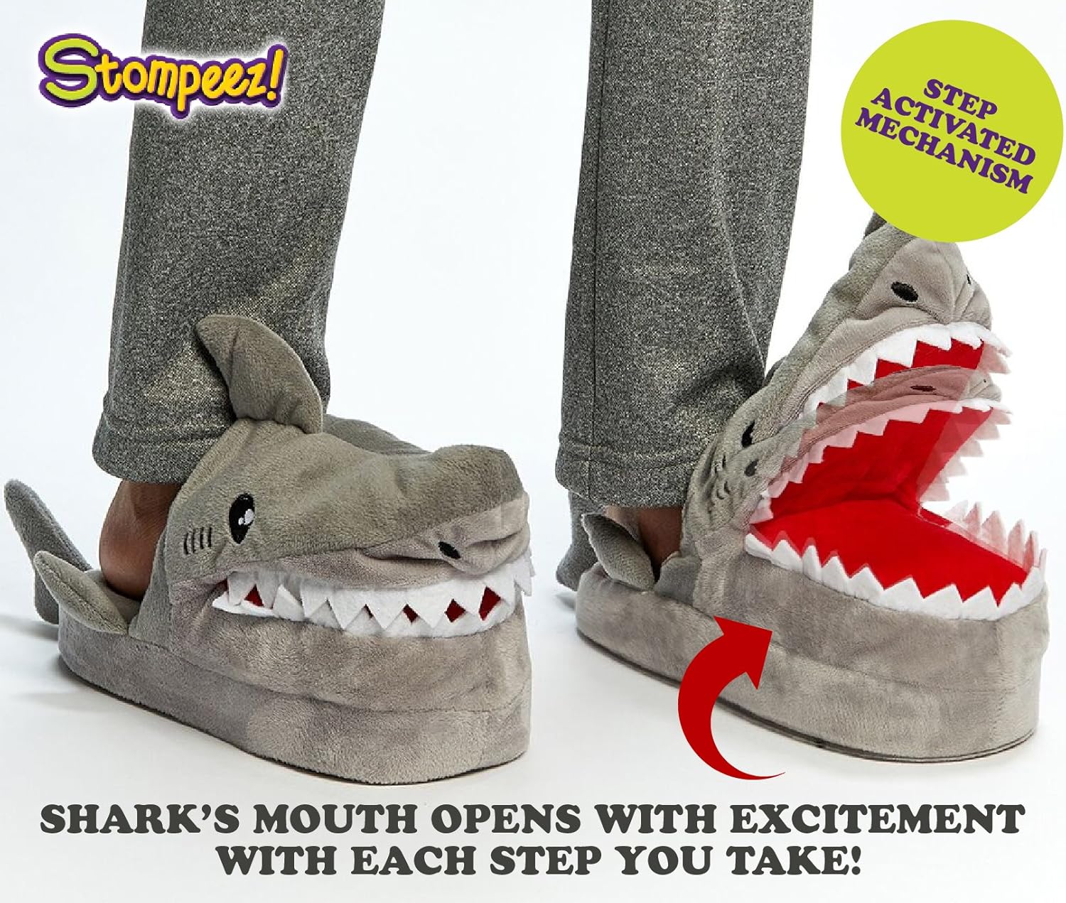 Stompeez shark slippers Clearance