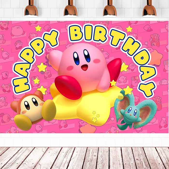 Buy KirbyStar Birthday Party Decorations, KirbyStar Party Supplies