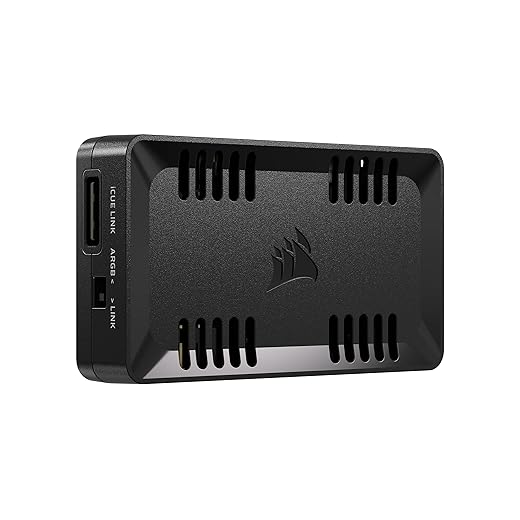 CORSAIR Commander Duo iCUE Link RGB Lighting and PWM ARGB Fan Controller