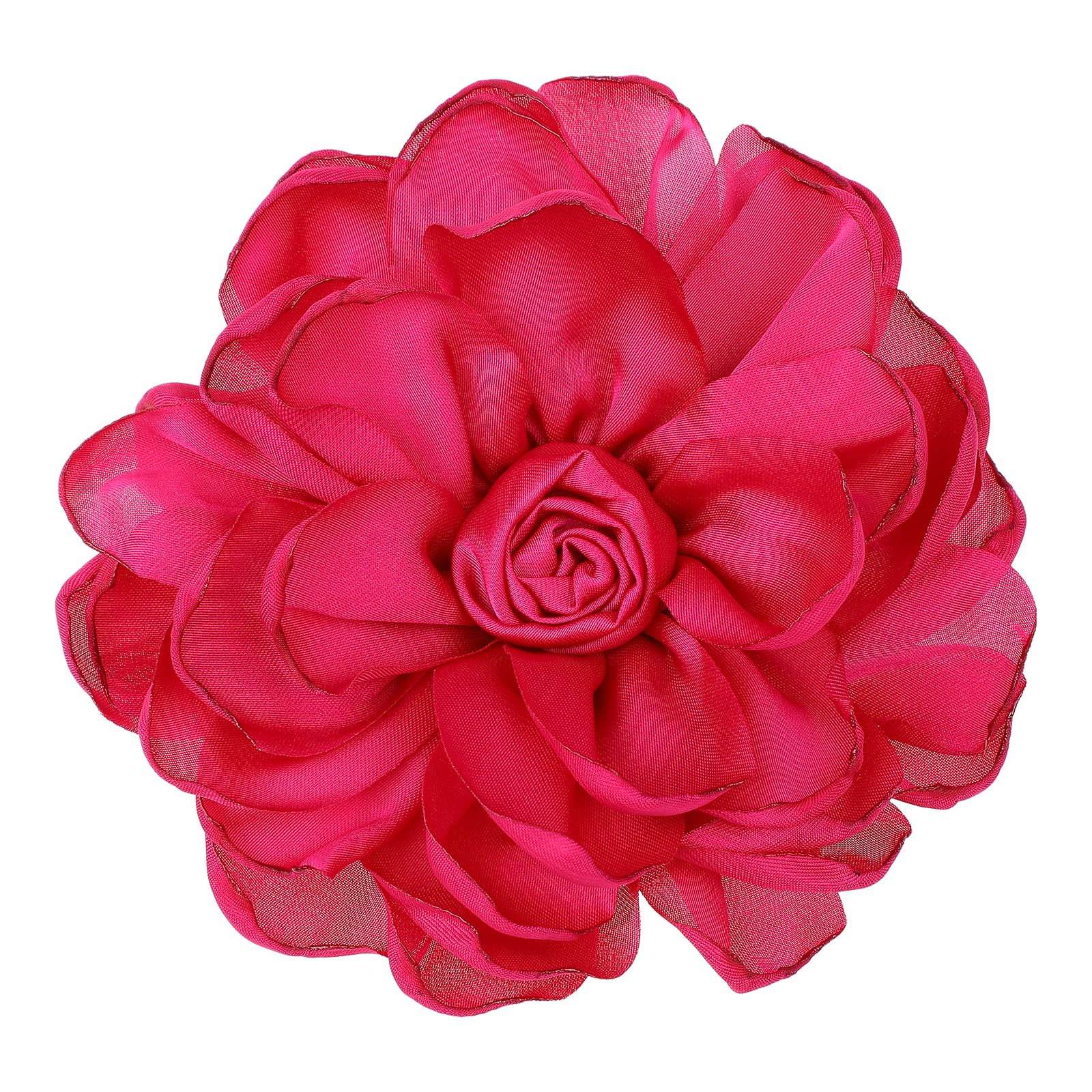 Elegante Blumen-Brosche Aus Stoff - Vielseitiges Mode-Accessoire