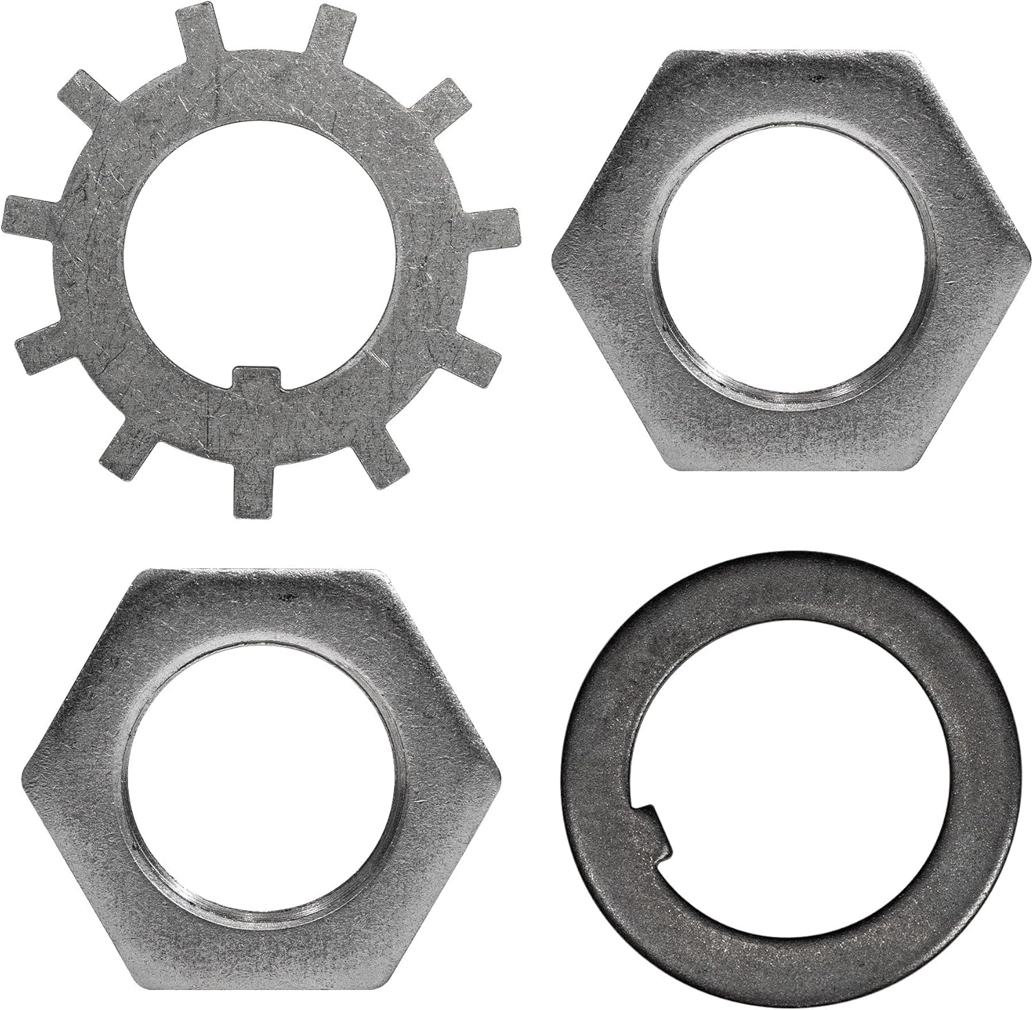 The Trailer Parts Outlet - 9,000-10,000 lb General Duty Trailer Axle Spindle Nut Kit, Kit (Half Set)