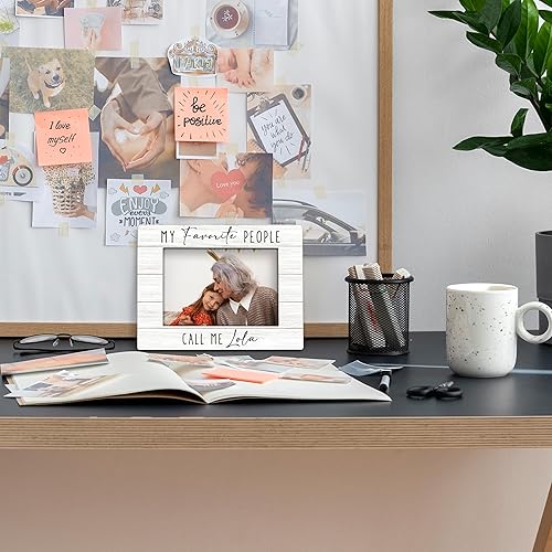 Miniatura 4 de Lola Gifts - Marco de fotos de 4 x 6 pulgadas, marco de fotos de madera Lolas, Navidad, Día de la Madre, regalos de cumpleaños para Lolas abuela de