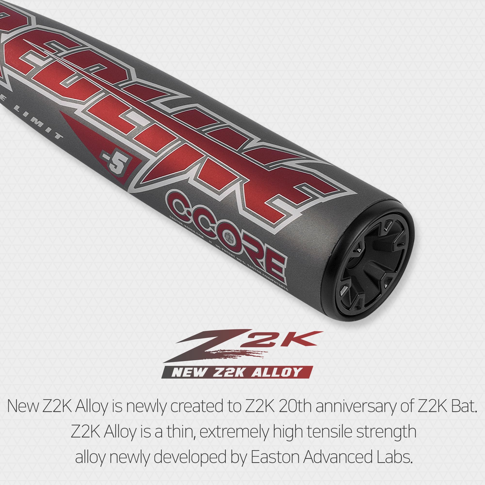 Easton C500 C-Core Redline Model LZ8-C 30 18oz Youth Baseball Bat 2 1/4 Barrel