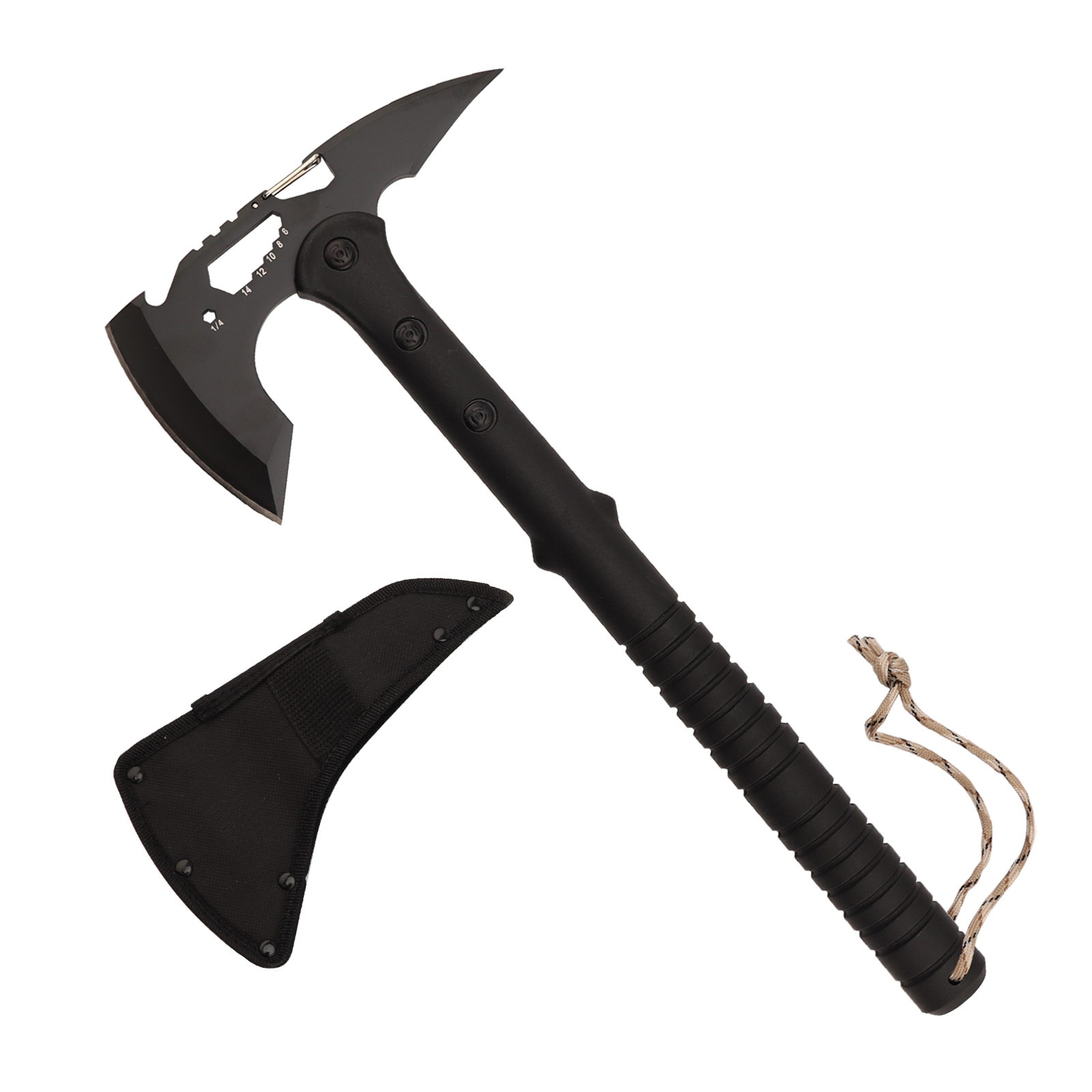 Amazon.com: CHI SHANG Tactical Hatchet,Black Stainless Steel
