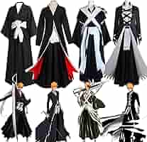 BLEACH ブリーチ 黒崎一護 セット済 ウィッグ コスプレ衣装 黒崎 一護 Amazon.co.jp: [yofab] BLEACH 千年血戦篇 黒崎一護 コスプレ