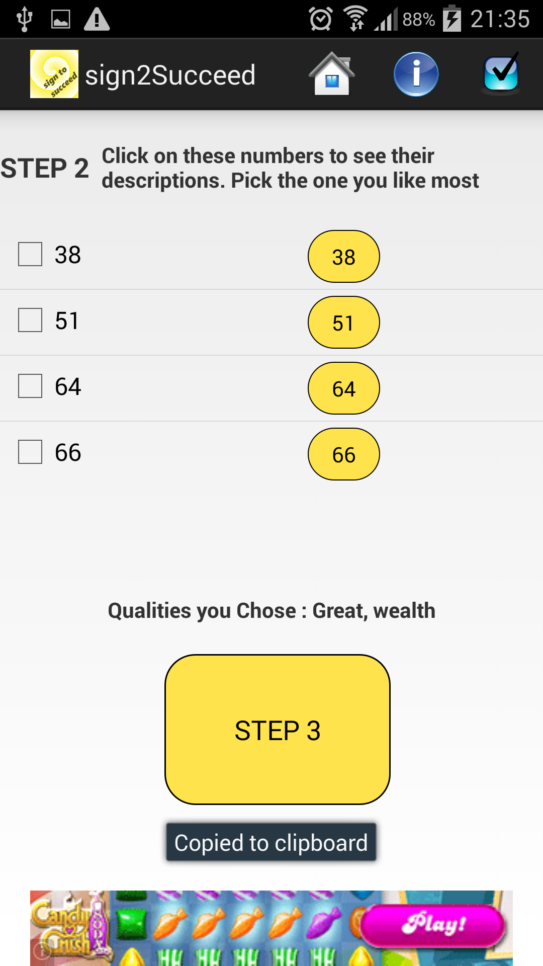 Sign 2 Succeed Numerology - App on Amazon Appstore