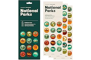 THE GEOPROJECT x Erikas Chesonis National Park 63 Sticker Set