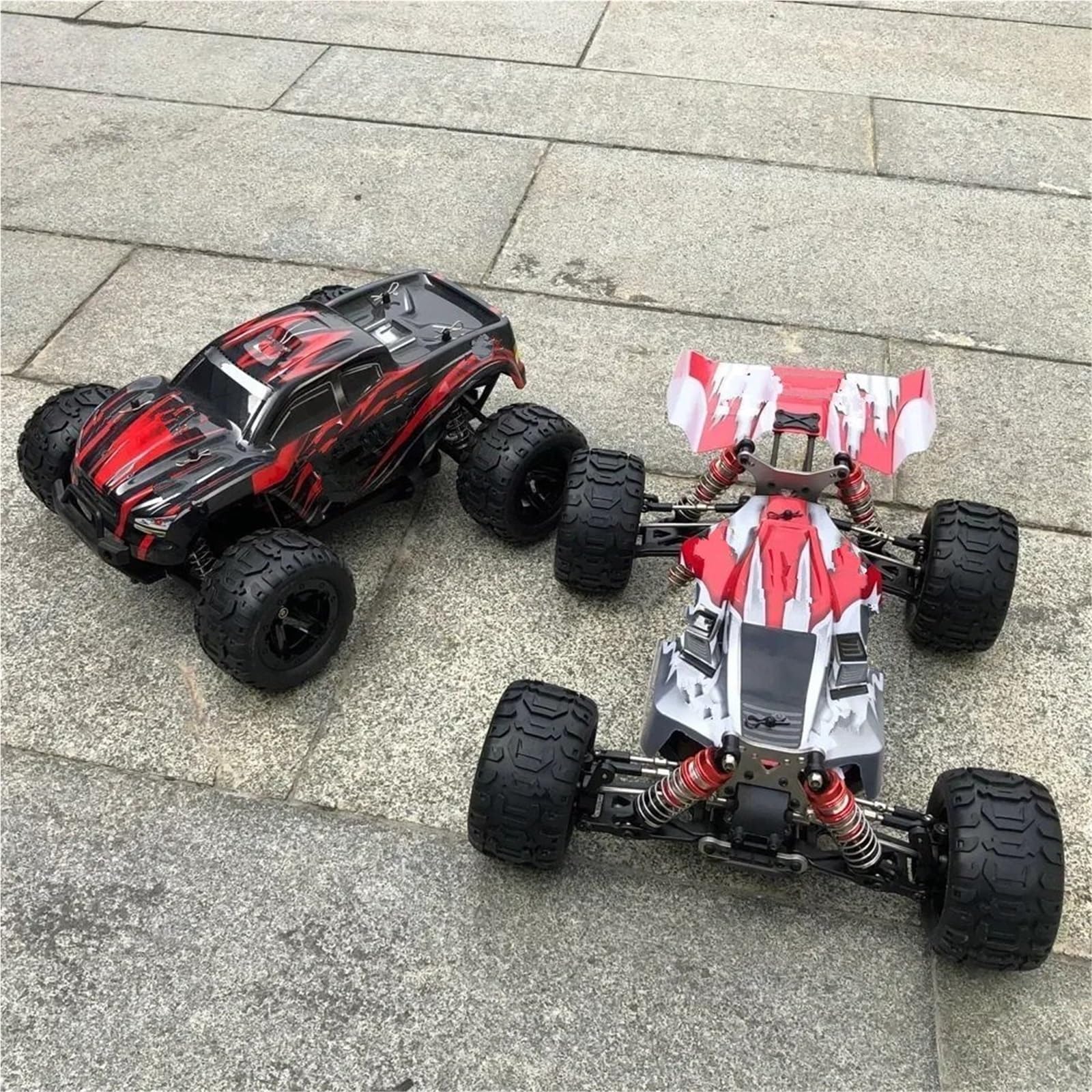 Rc ModèLe PièCes pour Wltoys 124018 124019 144001 124017 124016 pour HBX 16889 1/16 80.5mm Pneus Jantes Voiture RC Grande Taille Pièces De Mise À Niveau