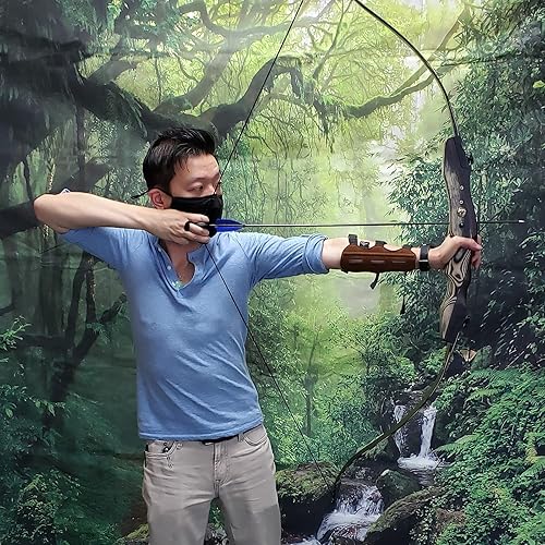 Miniatura 2 de Southland Archery Supply Premier - Arco recurvo con cuerda (45 libras, derecho)