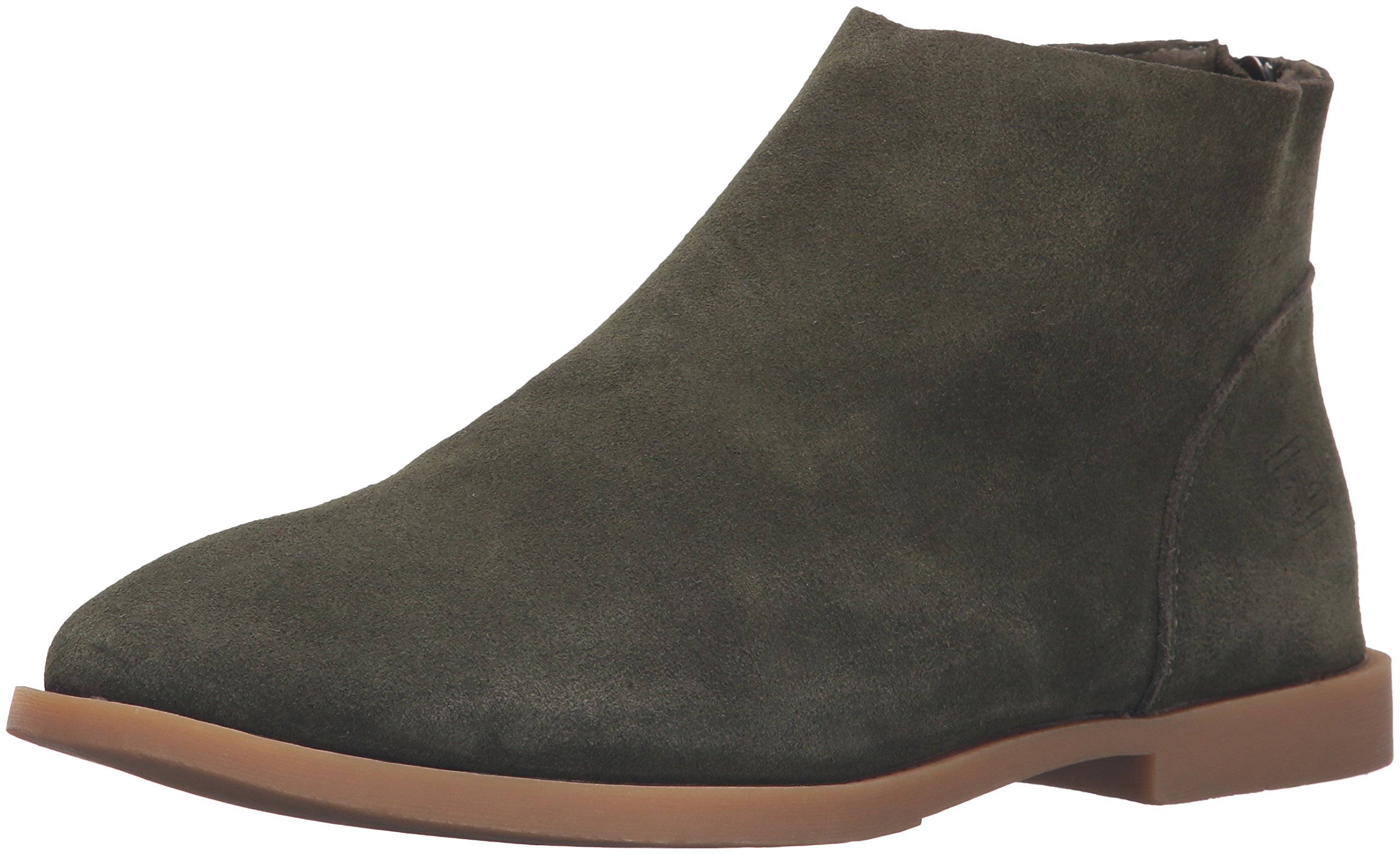 Dirty Laundry by Chinese Laundry Women's Karate Chop Bootie, Olive Suede, 7.5 M US