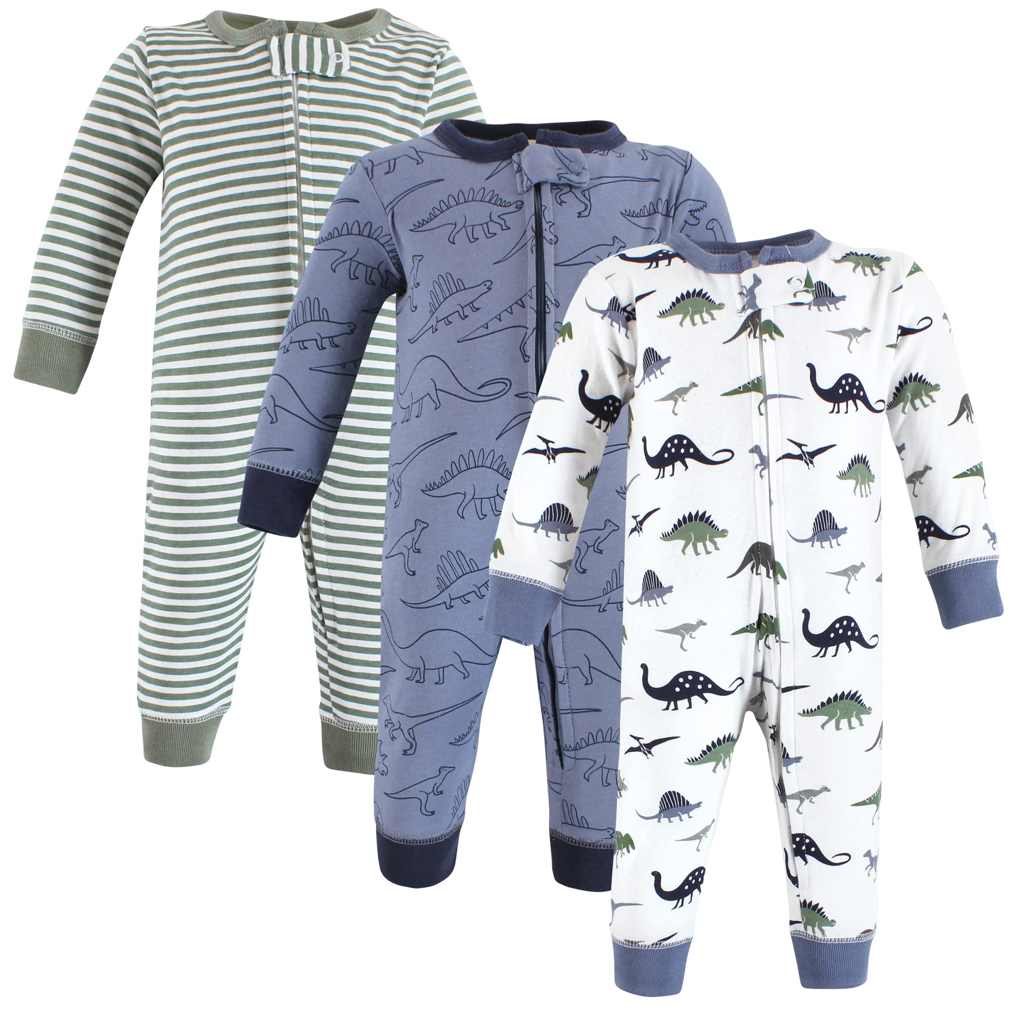 Hudson Baby Unisex Baby Cotton Sleep and Play