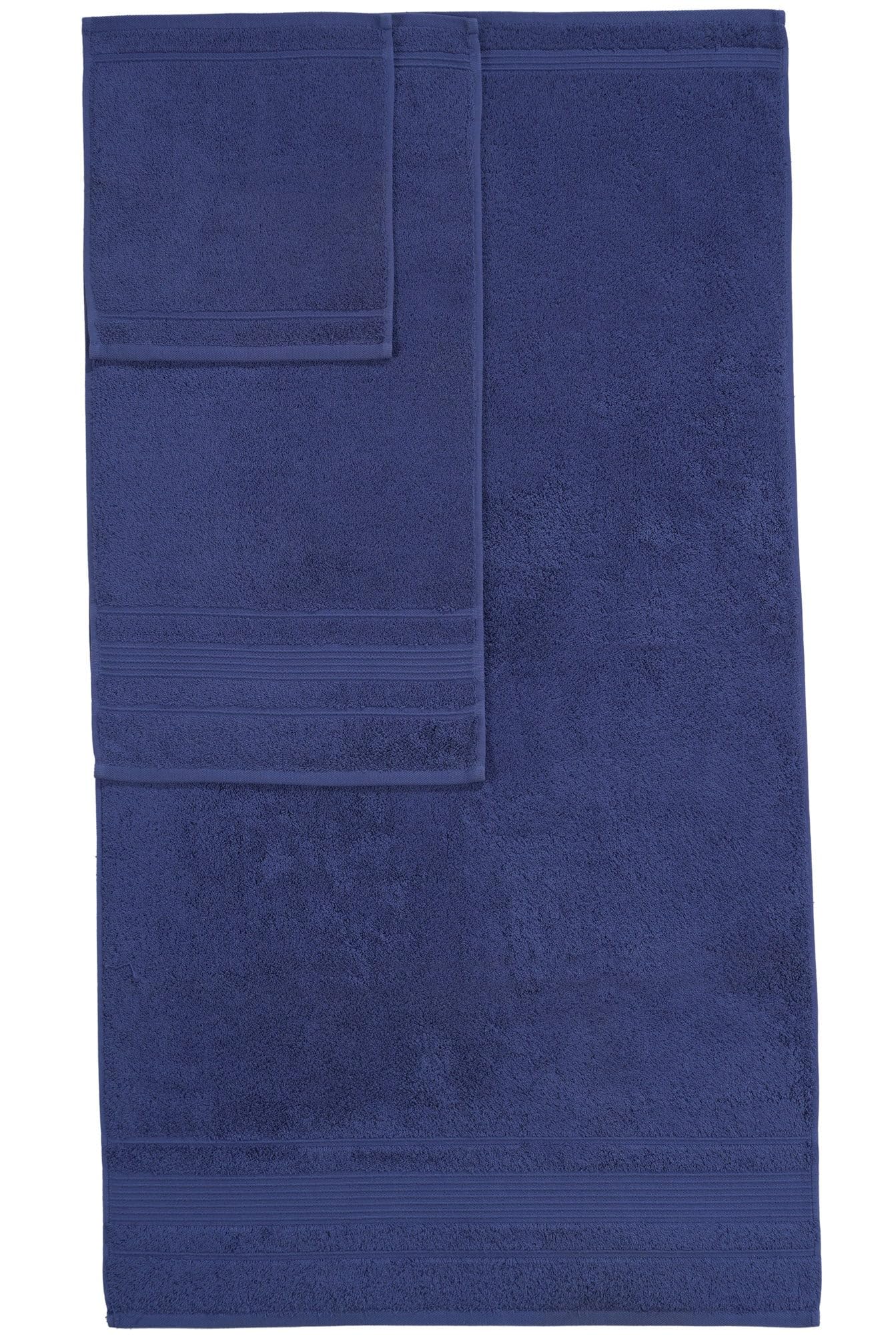 Juego de toallas personalizadas de 3 piezas, baño, mano y toallita, 100% algodón, suave y absorbente, nombre bordado o monograma, toallas de hotel para baño, spa, hotel, boda y regalo, color azul