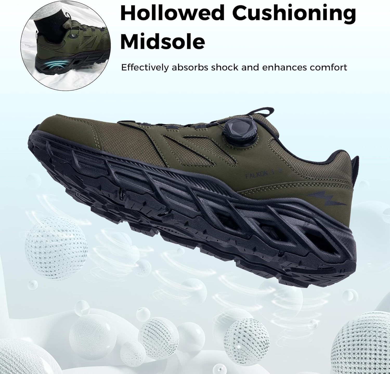 Wide Walking Shoes for Men Arch Support Plantar Fasciitis Tennis Sneakers Non Slip Casual Athletic Running Shoes