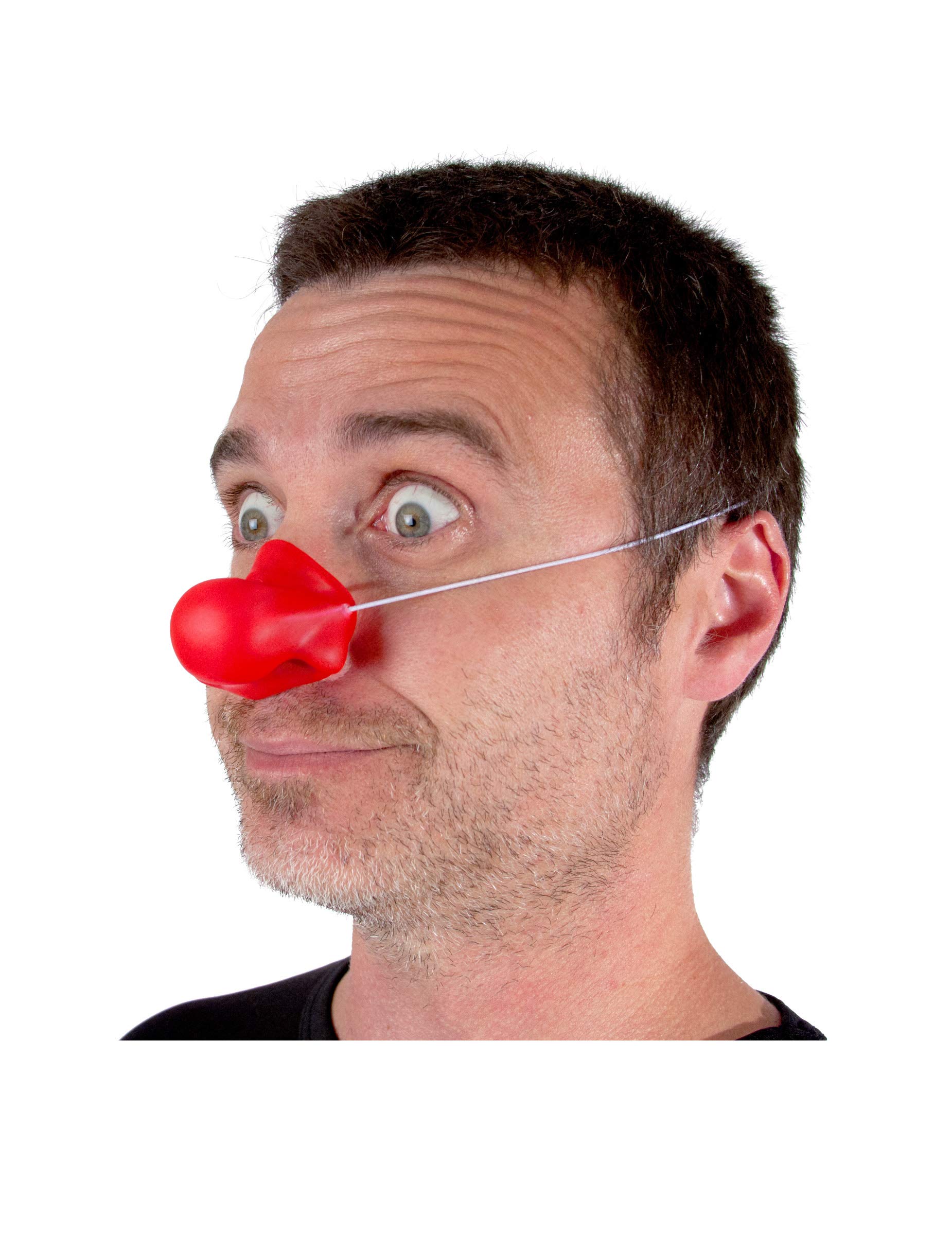 Nez De Clown Boland - Lot De 12 En Mousse Rouge | Accessoire Déguisement Carnaval, Fête