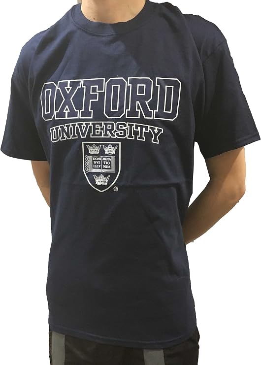 University of Oxford T-Shirt - Official Univeristy of Oxford Apparel Navy