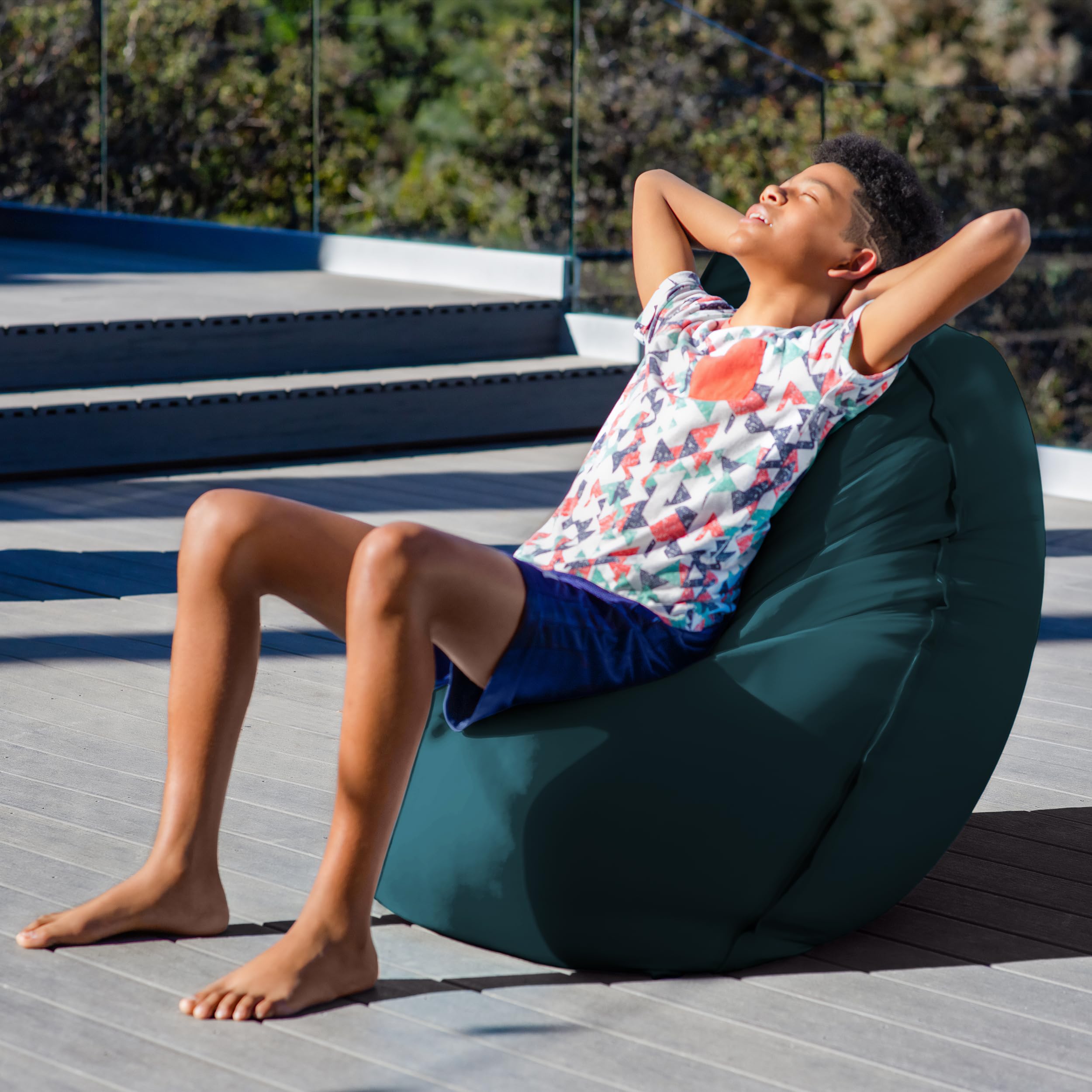 Amazon.com : Yogibo Zoola Short Outdoor Bean Bag Chair Lounger for