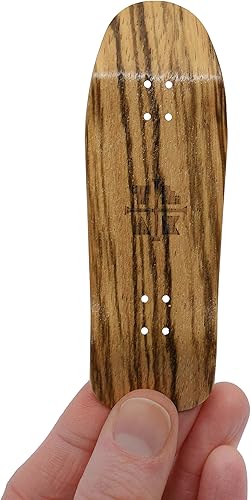 Miniatura 4 de Teak Tuning Diapasón de madera Carlsbad Cruiser Deck Zebrawood - 1339in x 3937in - Hecho a mano forma y tamaño profesional - Chapa de madera de