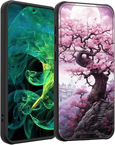 Miniatura 164 de Funda para Galaxy A17 5G con cubierta para cámara deslizante, resistente de doble capa híbrida a prueba de golpes, funda protectora resistente para