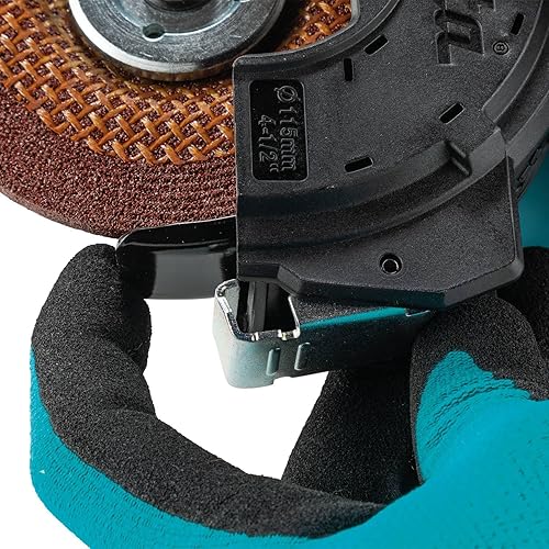Miniatura 7 de Makita GA4591 Amoladora angular de alta potencia SJS™II de 4-1/2" con freno