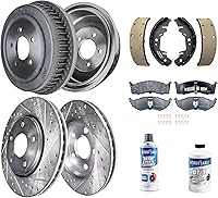 Vista 23 de Detroit Axle - Kit de freno trasero para Chevy GMC Silverado Sierra Suburban 1500 Yukon Tahoe Avalanche Cadillac Escalade Pinza de freno de disco