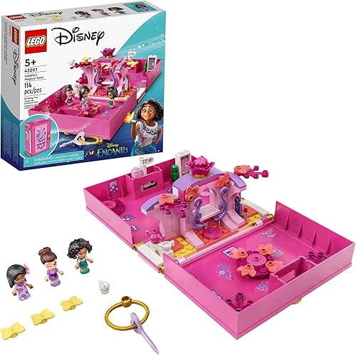 LEGO Disney Encanto Isabela's Magical Door 43201 Kit de construcción; un gran juguete de construcción para juego independiente, con mariposas,